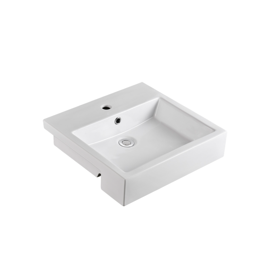 Munich Semi-Recessed Basin