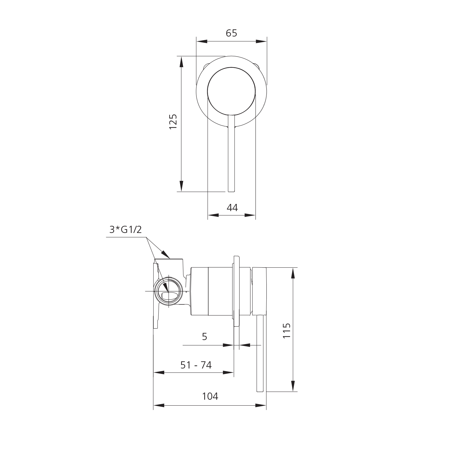 Full trim kit and unibody assembly.